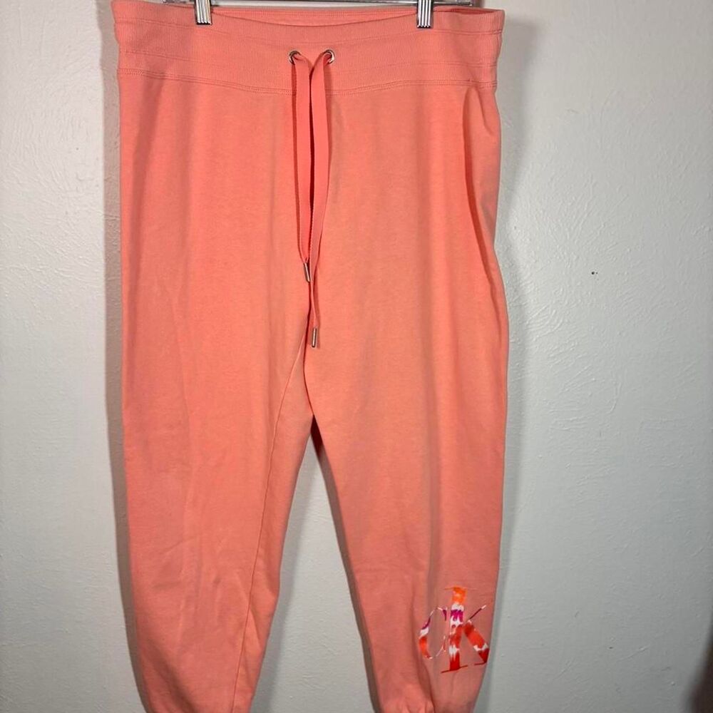 Calvin-klein Women's Orange Joggers-tracksuits